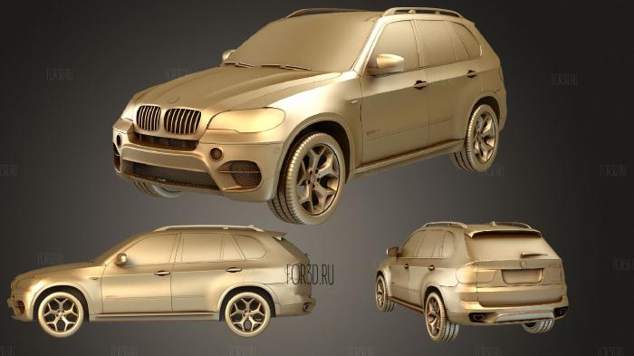 BMW X5 2011 stl model for CNC
